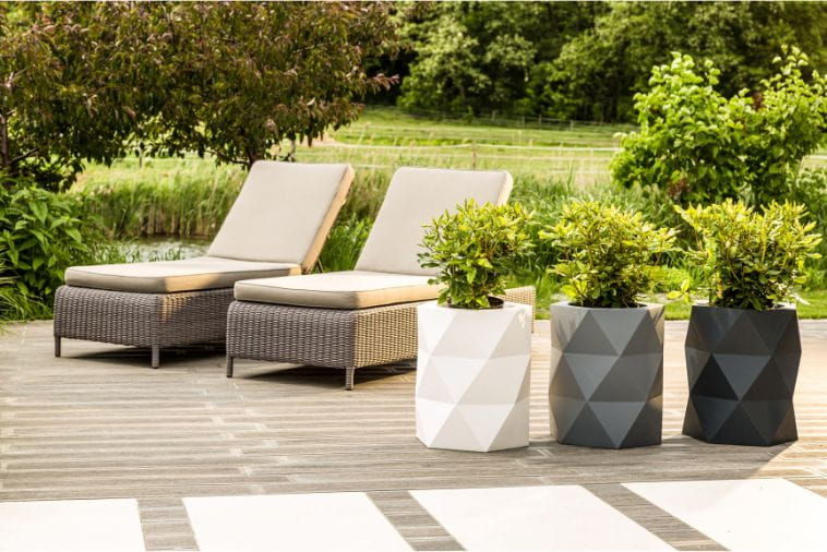 Design-Blumentopf Modena 54 cm