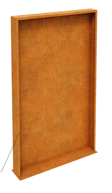 Panel Corten Muro C6
