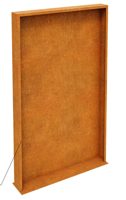 Panel Corten Muro A2