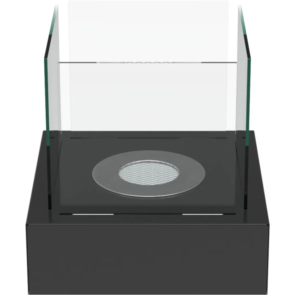 Tischkamin Biokamin Tango 3 schwarz Set