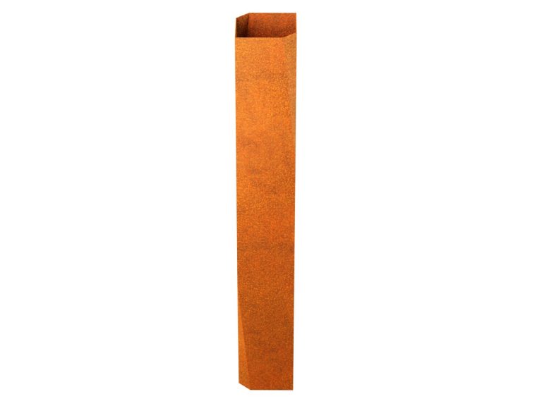Cortenstahl-Pflanzkübel ANTORCHA (13×13×120 cm)