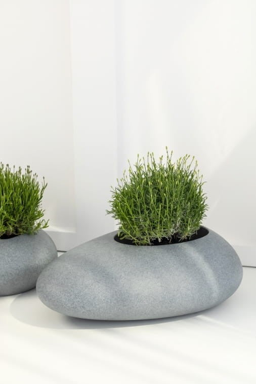 Blumentopf Stoner M 53 cm mit Innenboden