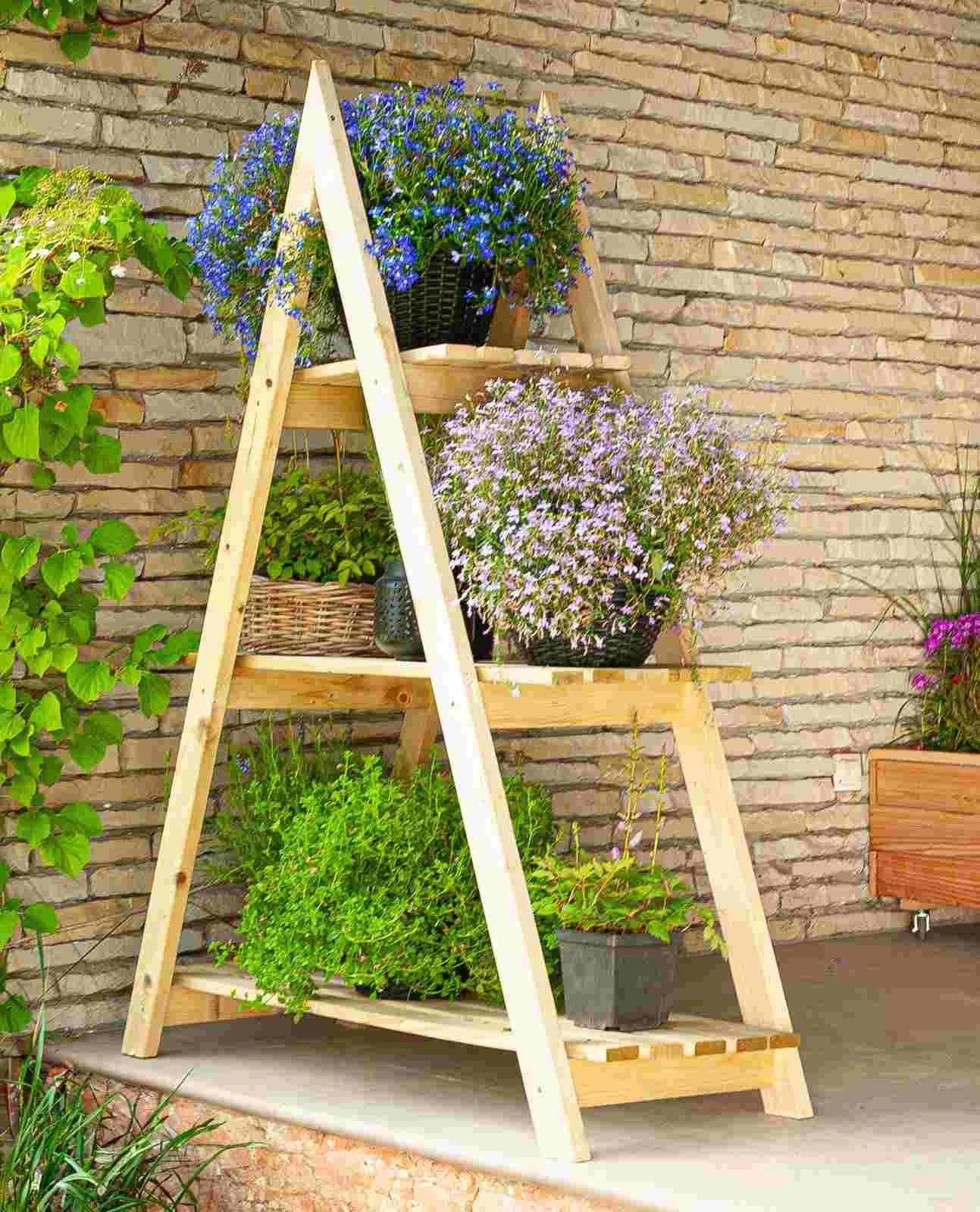 Blumenständer für die Wandmontage Hektor – Garten Wunsch