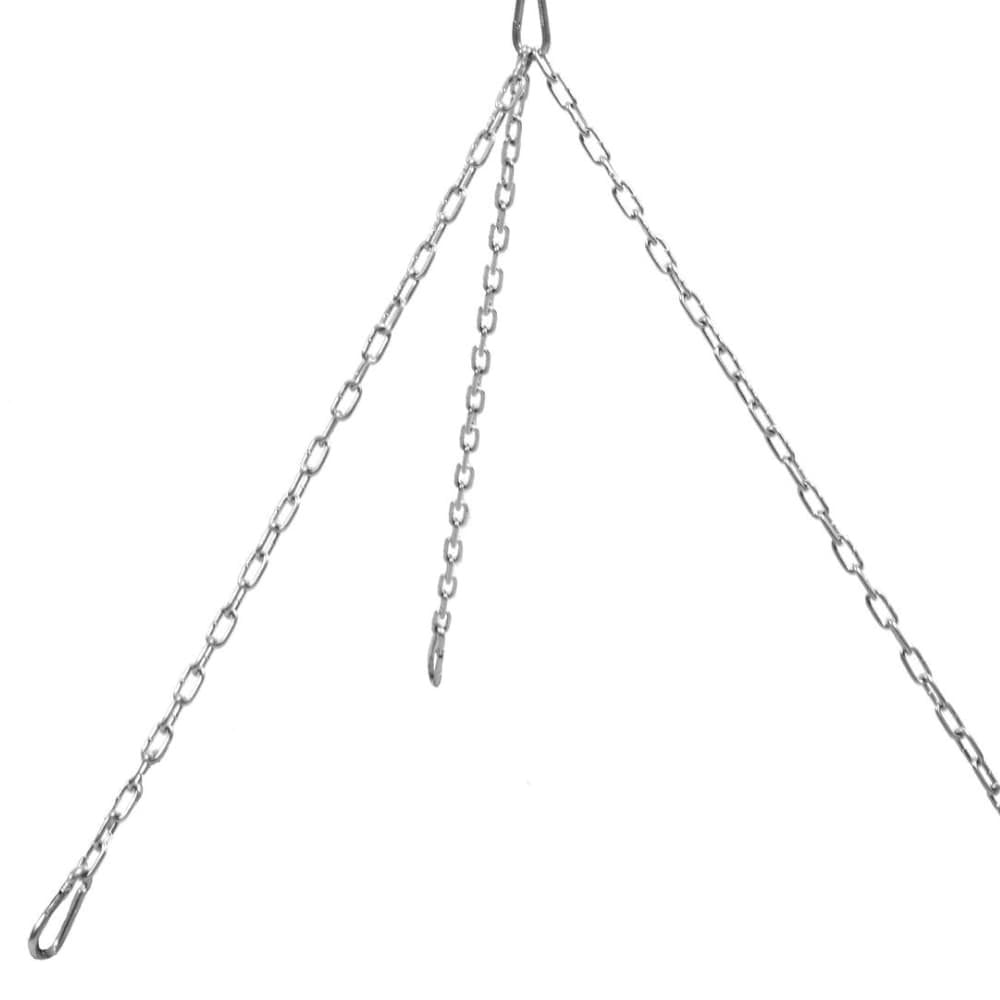 Set von Ketten und Karabinerhaken für Grillrost