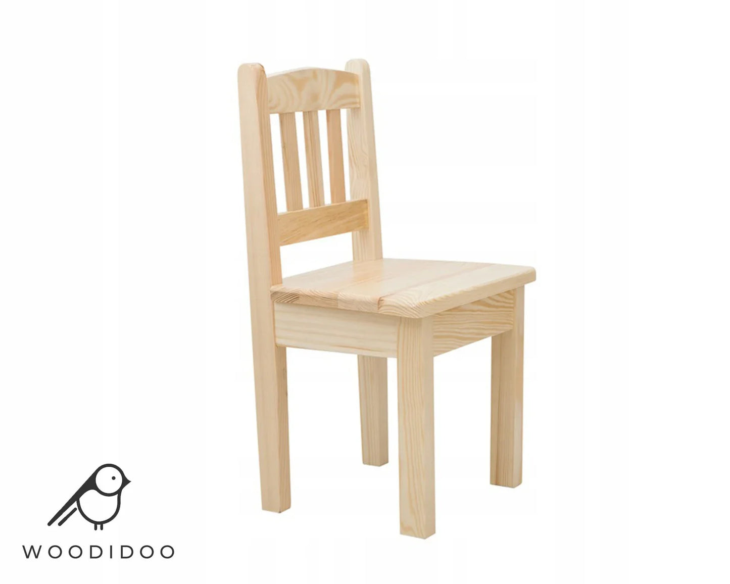 #Naturholz Handgefertigte Holztisch und Stühle für Kind