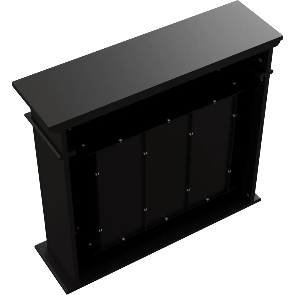 Portal Bioethanolkamin November TÜV schwarz Selbstmontage