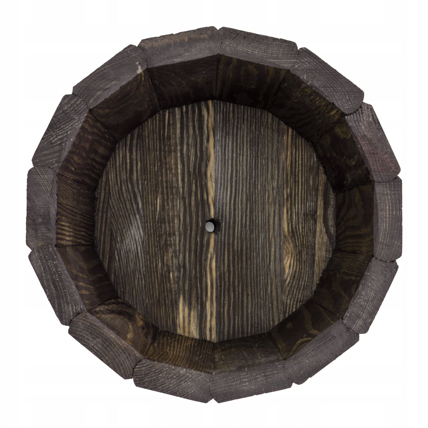 HOLZPFLANZKÜBEL 42XH26 NIEDRIG FARBE PALISANDER