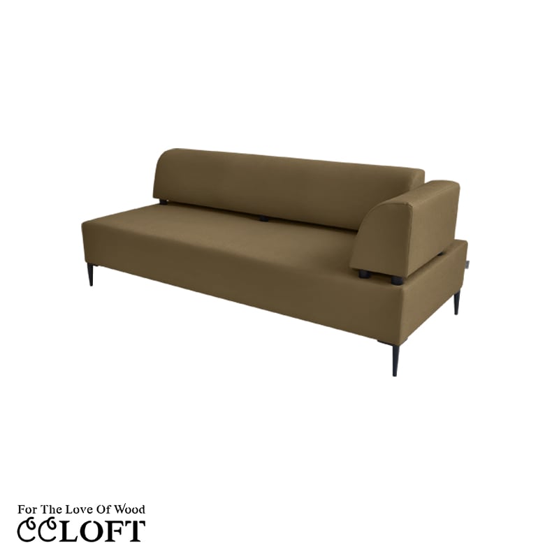 Modulares Outdoor PORTO Element mit Armlehne 3B