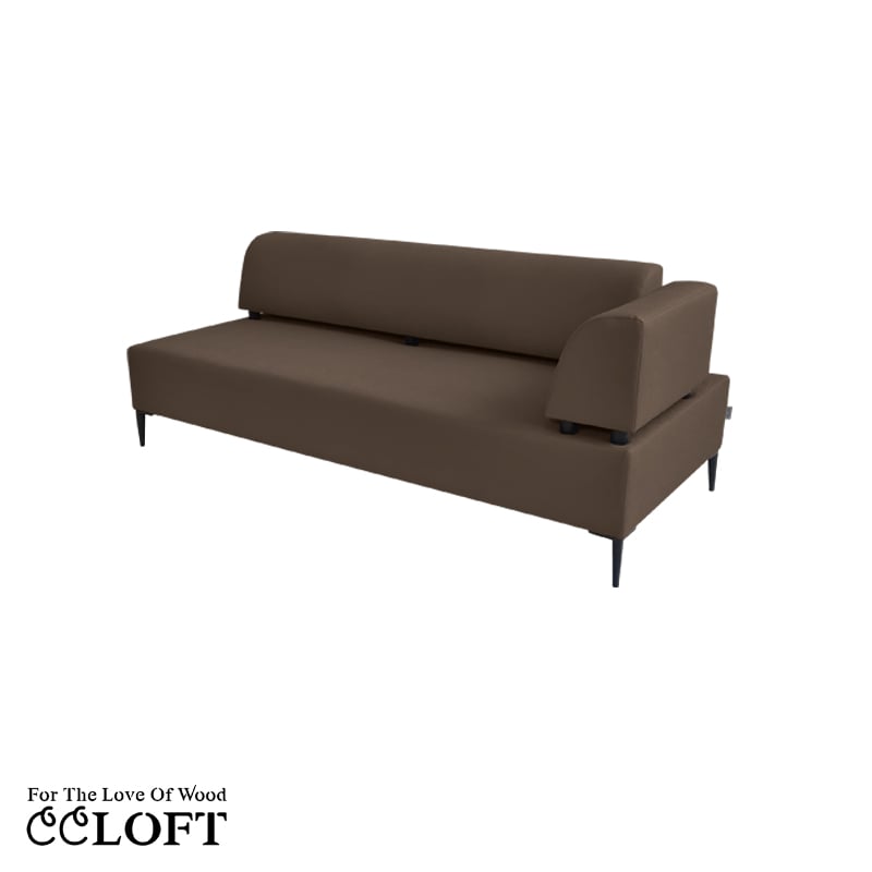 Modulares Outdoor PORTO Element mit Armlehne 3B