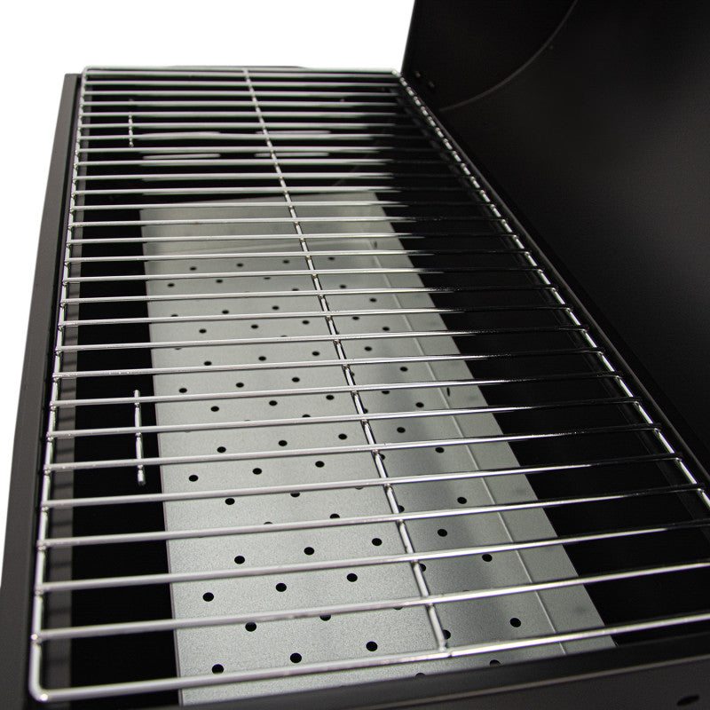 Holzkohle-Grill „Halbtonne“ mit Grillrost 59,5 × 29 cm