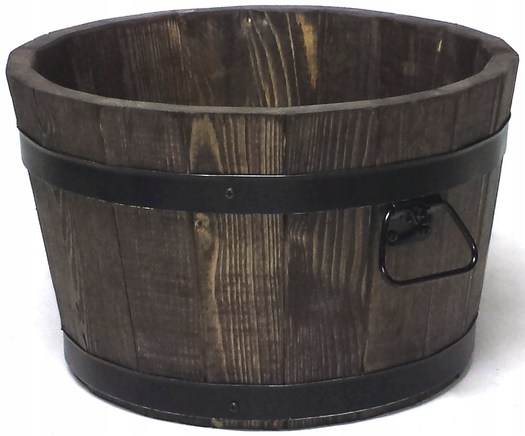 HOLZPFLANZKÜBEL 42XH26 NIEDRIG FARBE PALISANDER