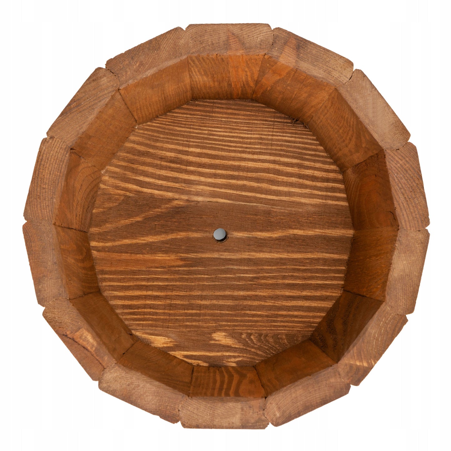 HOLZPFLANZKÜBEL 28XH17 NIEDRIG FARBE EICHE