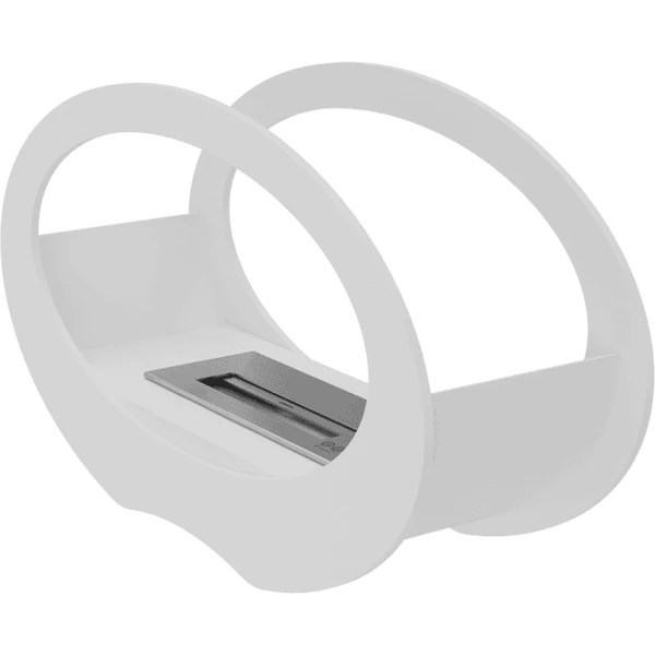 Tischkamin Bioethanol Echo Weiß Geschenkset