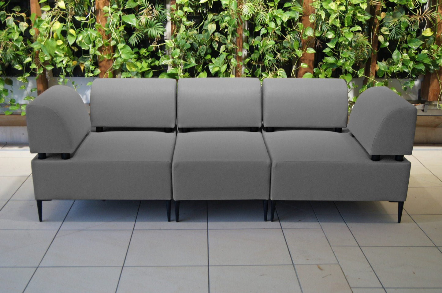 Modulares Outdoor PORTO Set A+1+A – 3-Sitzer Sofa
