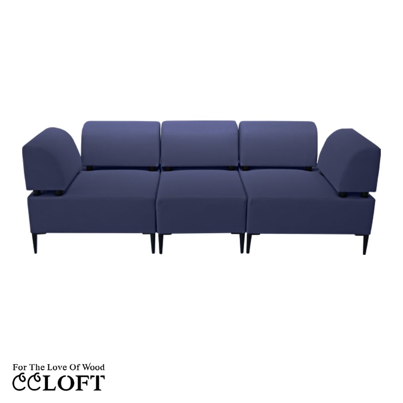 Modulares Outdoor PORTO Set A+1+A – 3-Sitzer Sofa