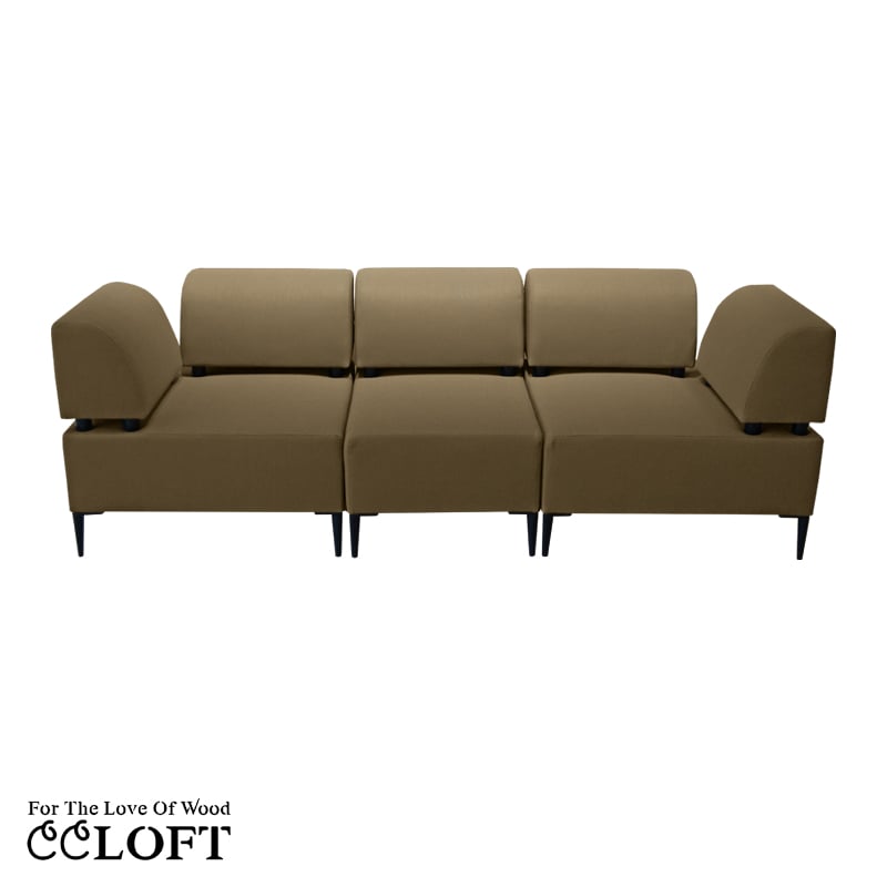 Modulares Outdoor PORTO Set A+1+A – 3-Sitzer Sofa