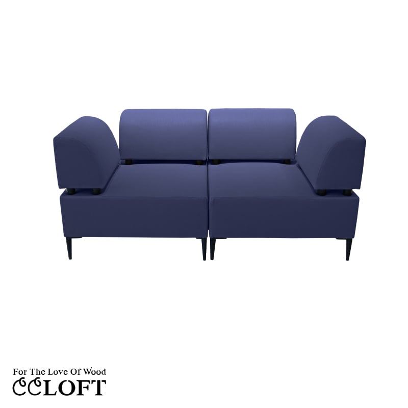 Modulares Outdoor PORTO Set A+A – 2-Sitzer Sofa
