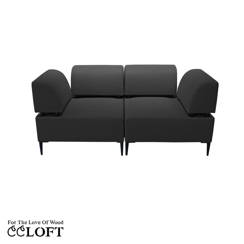 Modulares Outdoor PORTO Set A+A – 2-Sitzer Sofa