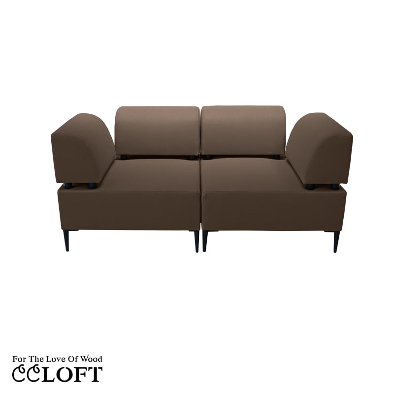 Modulares Outdoor PORTO Set A+A – 2-Sitzer Sofa
