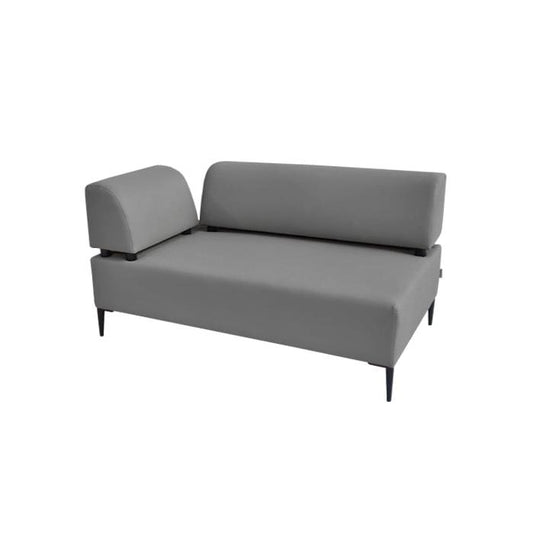 Modulares Outdoor PORTO Element mit Armlehne B2