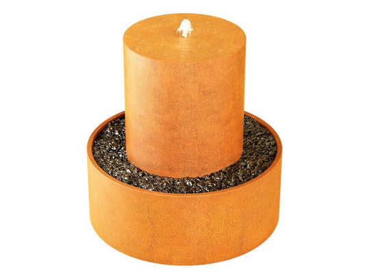 Corten-Gartenbrunnen FUENTE FCZ2