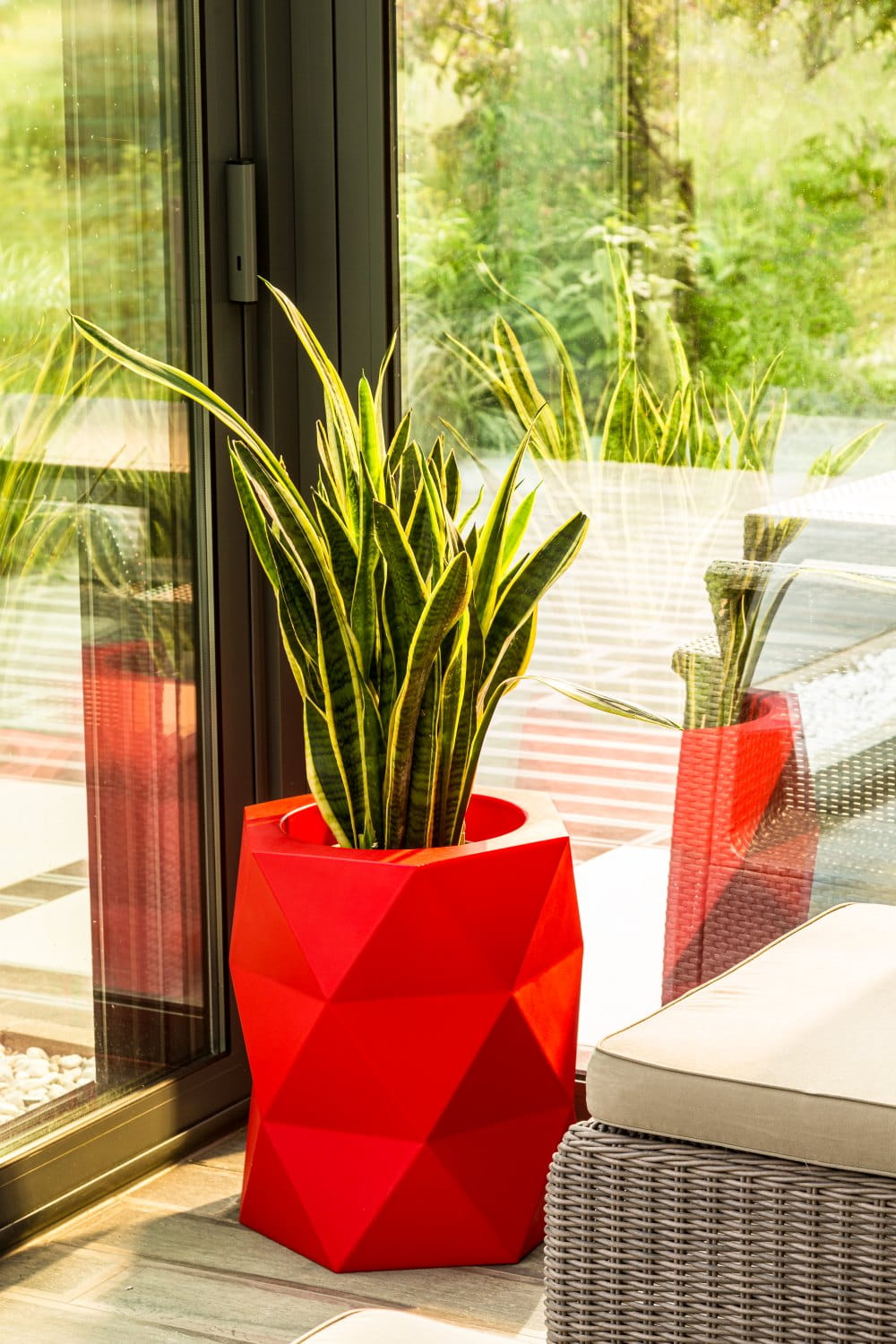 Design-Blumentopf Modena 54 cm – Garten Wunsch