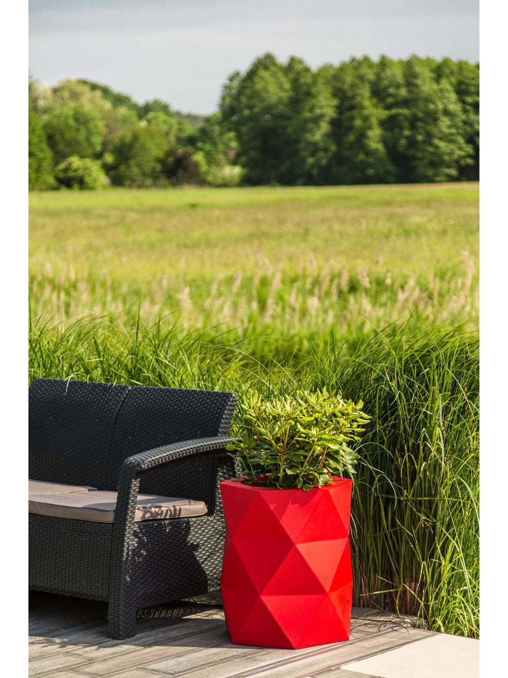 Design-Blumentopf Modena 54 cm