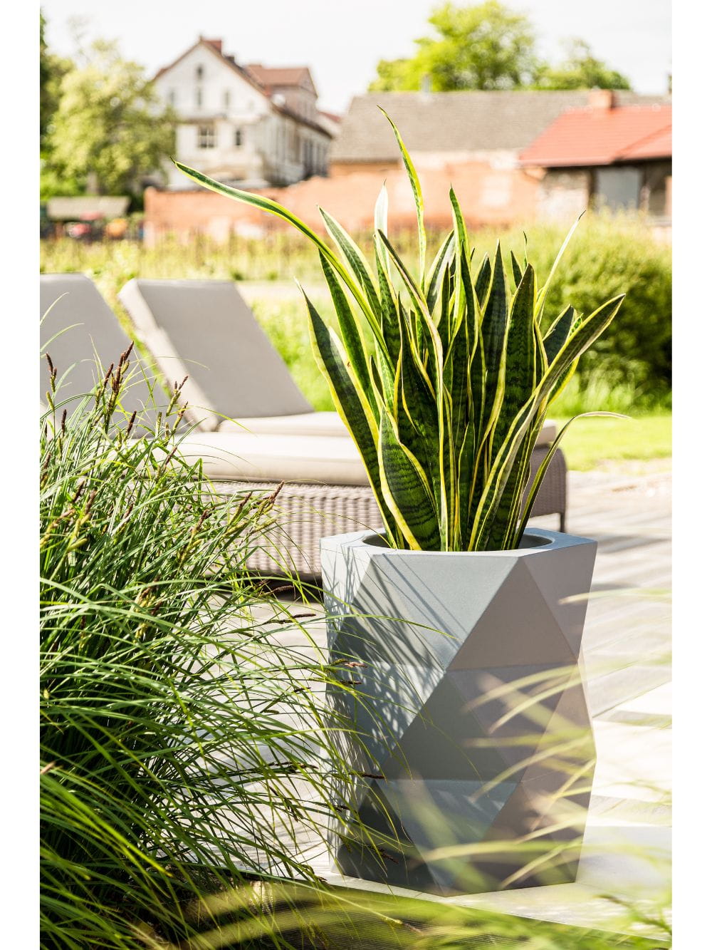 Design-Blumentopf Modena 54 cm