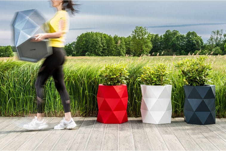 Design-Blumentopf Modena 54 cm