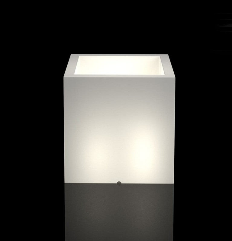 Beleuchteter quadratischer LED-Blumentopf Pixel Pot Light 50 cm – RGB + Fernbedienung