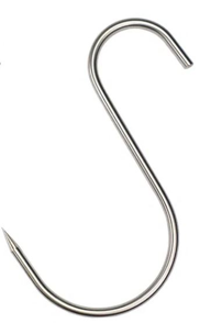 15cm Edelstahlhaken für die Feuerstelle Bandito und Montana X