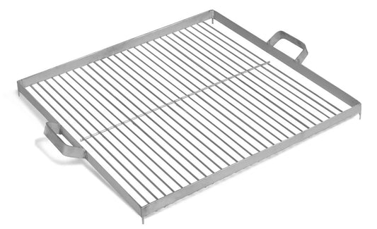 Grillrost aus Edelstahl 58x58 cm für Feuerschale 80 cm und 70x70cm