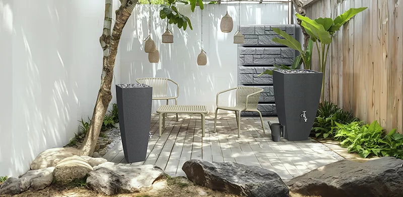 Regenwasserbehälter Wall Stone – 400 L
