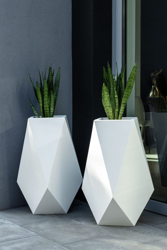 Blumentopf Volcano 80 cm mit Innenboden