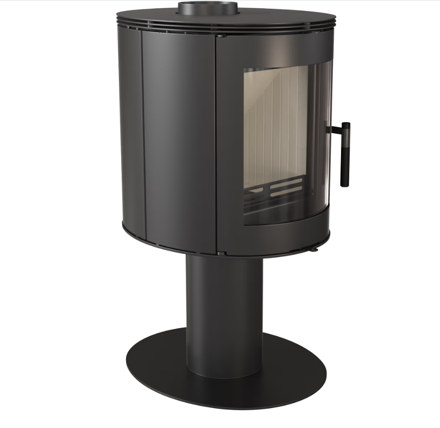 Kaminofen aus Stahl KRATKI ORBIT Ø 150 7 kW