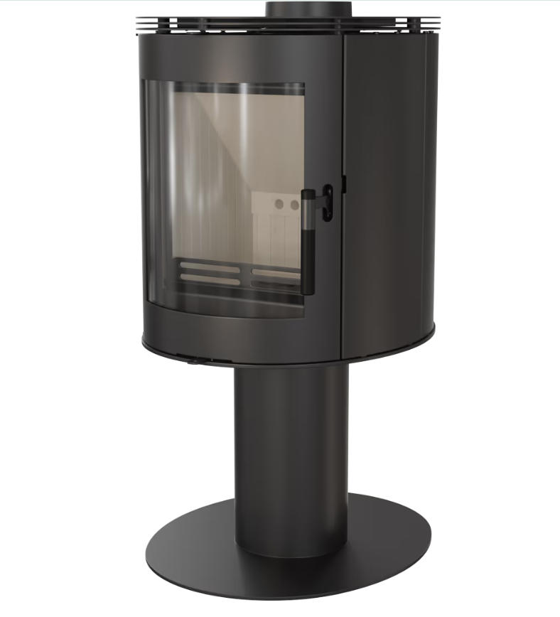 Kaminofen aus Stahl KRATKI ORBIT Ø 150 7 kW