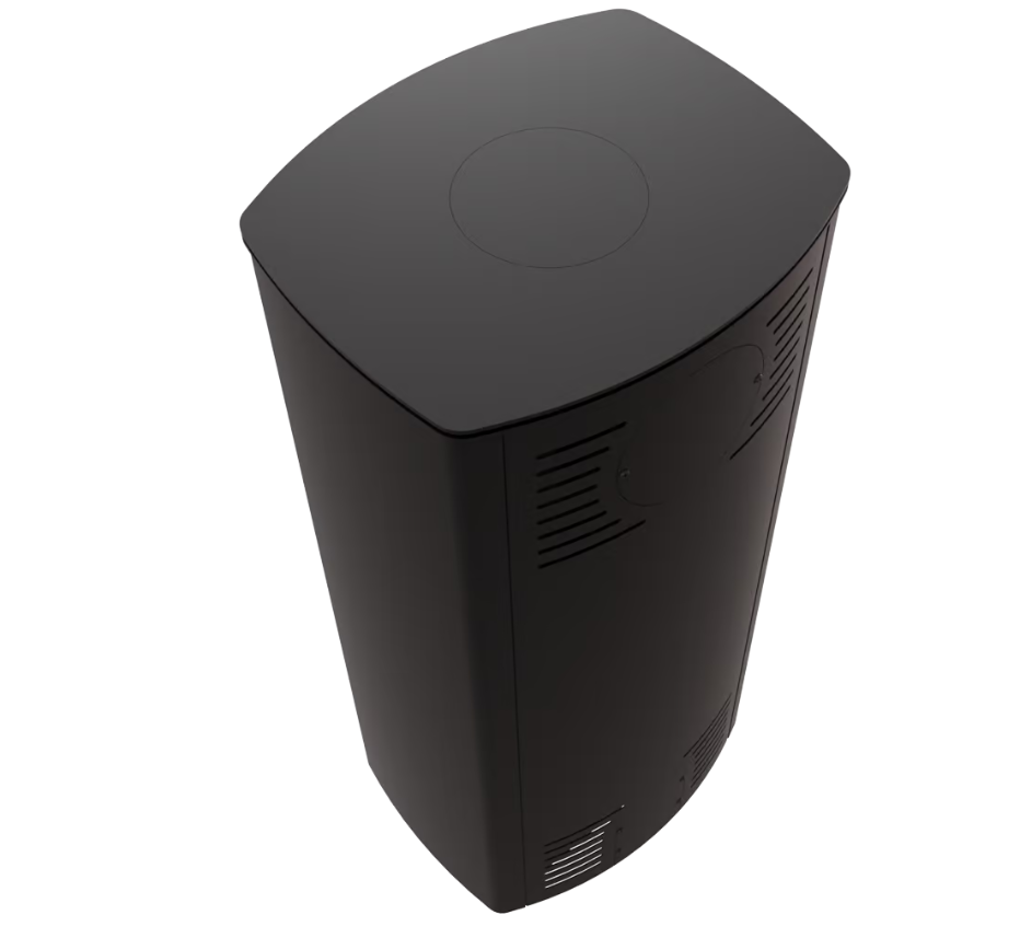 Kaminofen aus Stahl KRATKI ENYO-R Ø 150 8 kW