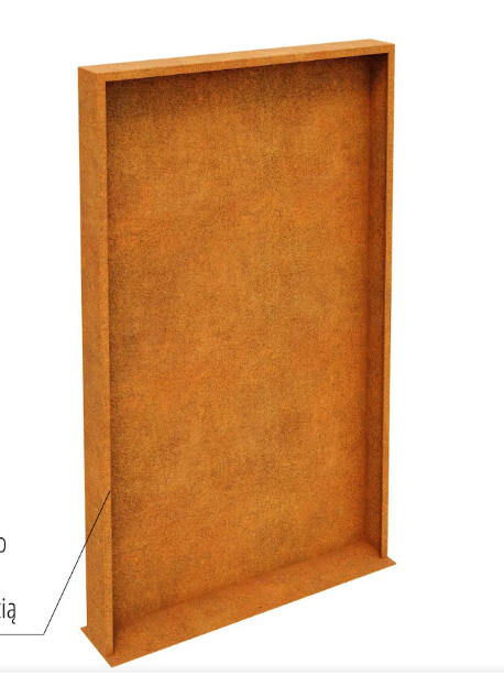 Panel Corten Muro E4