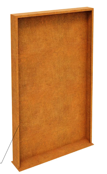 Panel Corten Muro A5