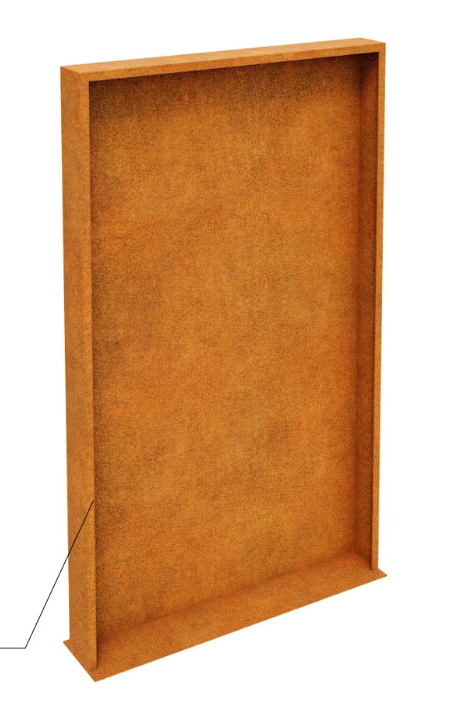 Panel Corten Muro A4