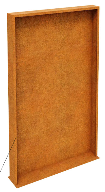 Panel Corten Muro B1