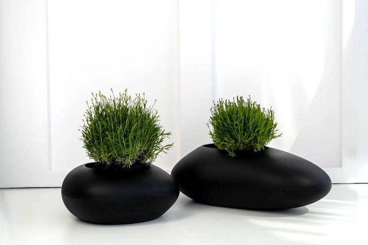 Blumentopf Stoner M 53 cm mit Innenboden
