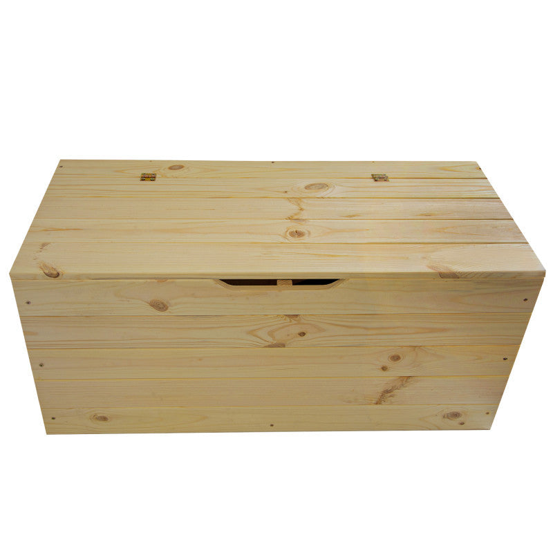 Holz-Gartenkiste 88L – Aufbewahrungsbox aus Naturholz