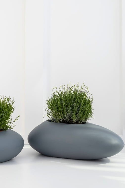 Blumentopf Stoner M 53 cm mit Innenboden