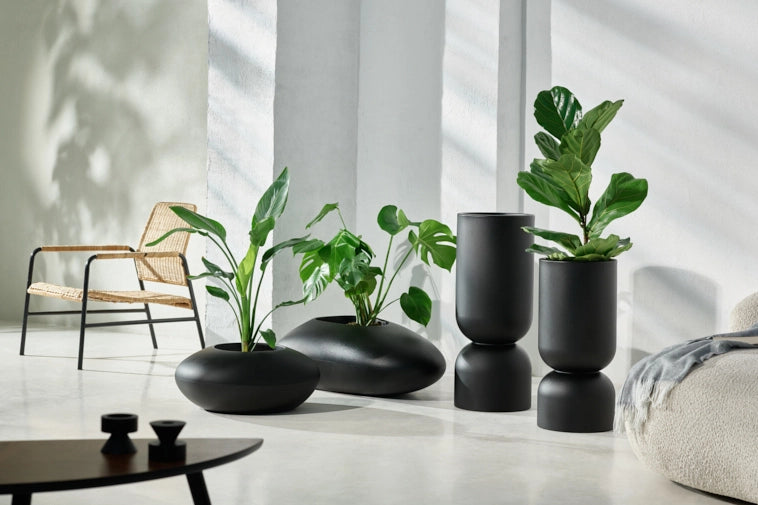 Blumentopf Stoner M 53 cm mit Innenboden