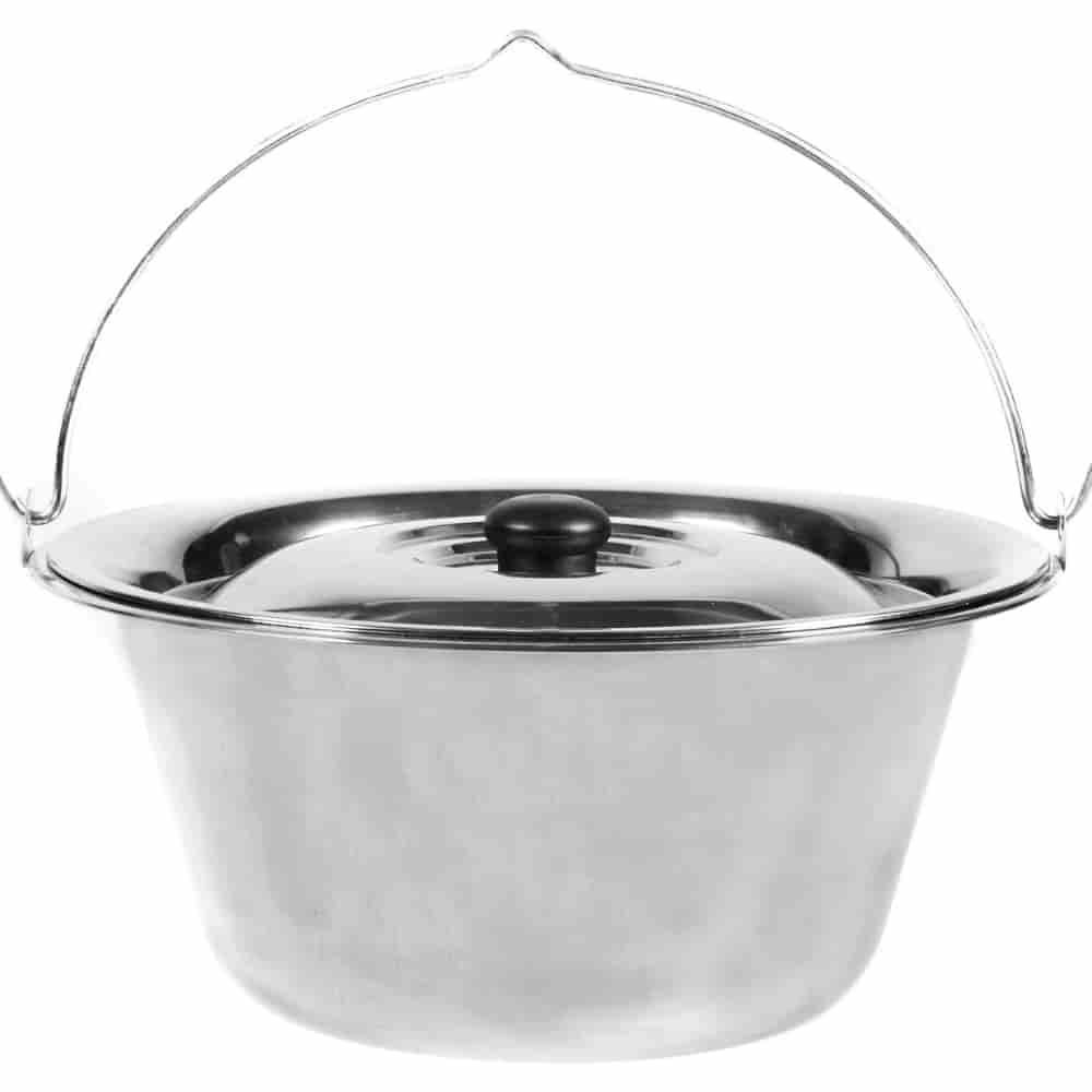 Edelstahlkessel 10 l