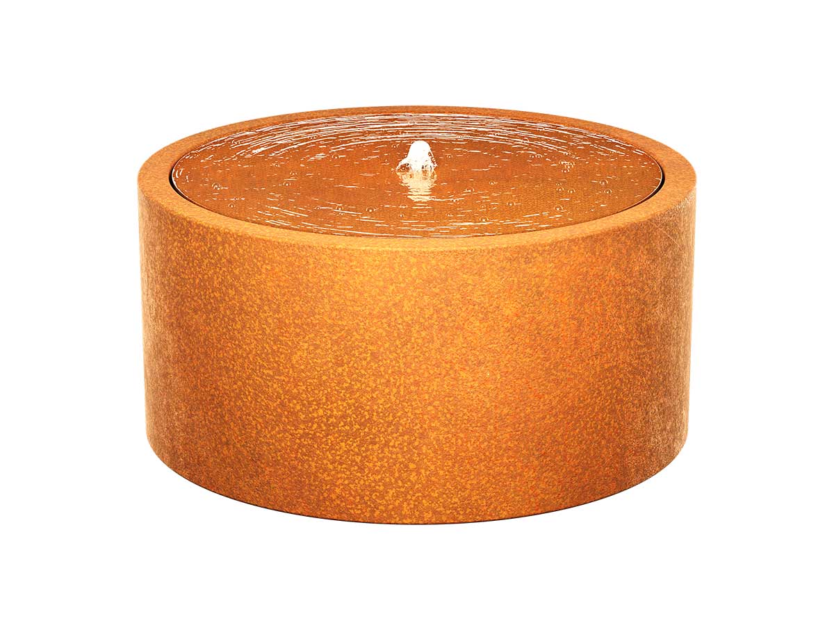 Corten-Gartenbrunnen FUENTE FC1
