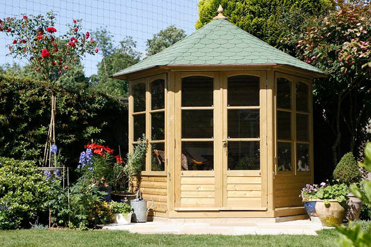 Gartenlaube aus Holz Hamburg