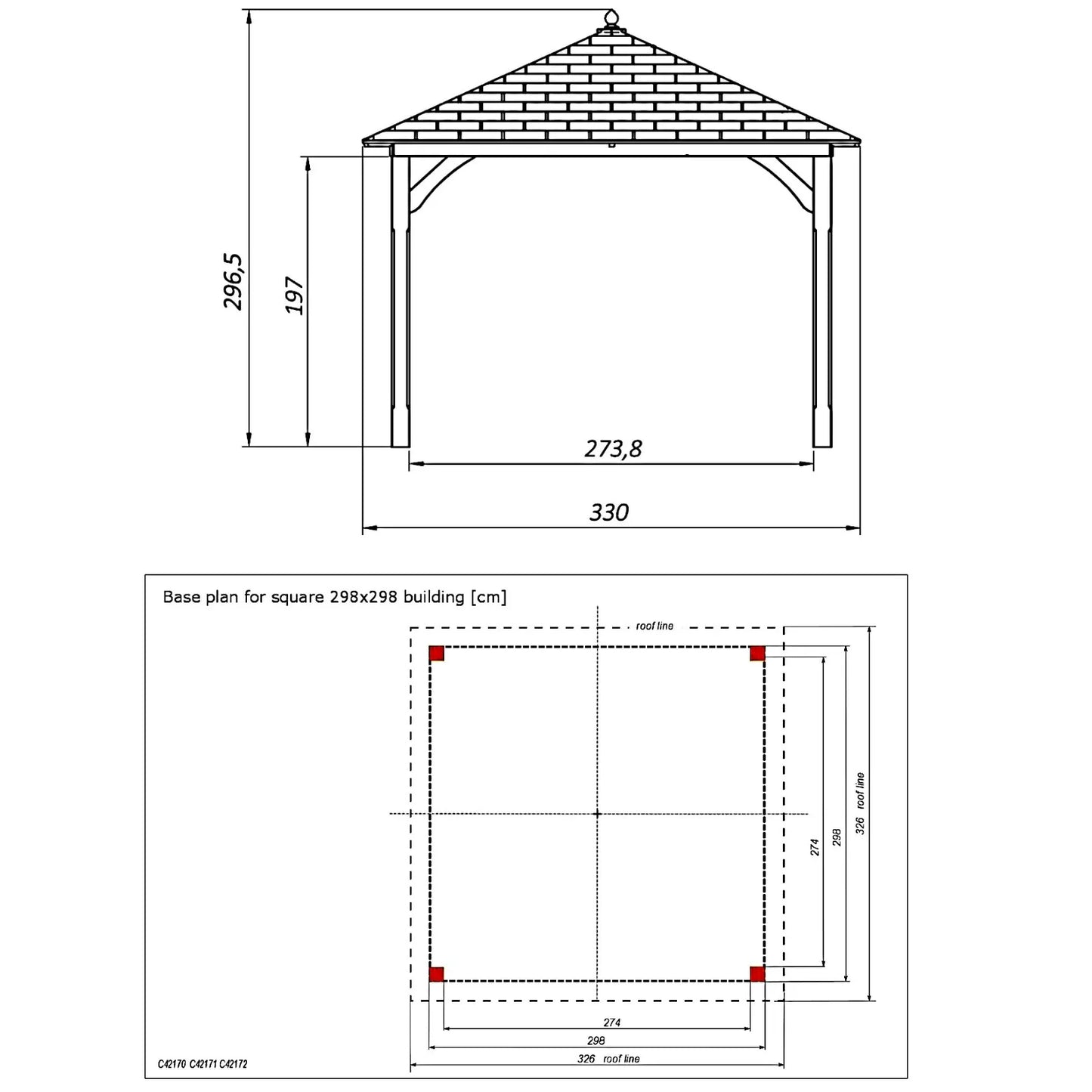 Gartenpavillon aus Holz Cottbus