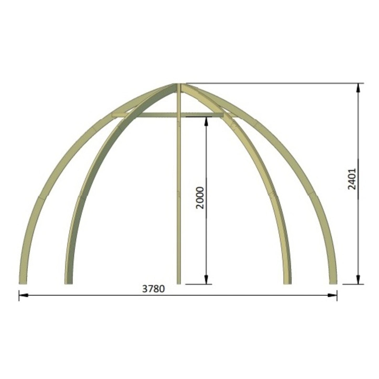 Igloo Pergola Luna